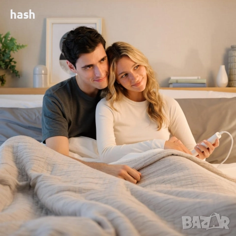 Електрическо одеяло Imetec, 150x160 см, хипоалергенно, с цифрово управление, снимка 6 - Други - 52593811