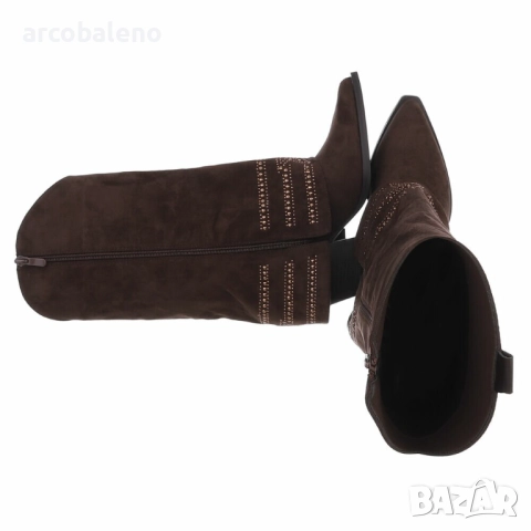 Дамски уестърн и байкърски ботуши, 3цвята , снимка 15 - Дамски ботуши - 52325081