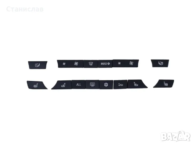 Комплект капачета на климатроник за BMW 5 F10 – 61319313924