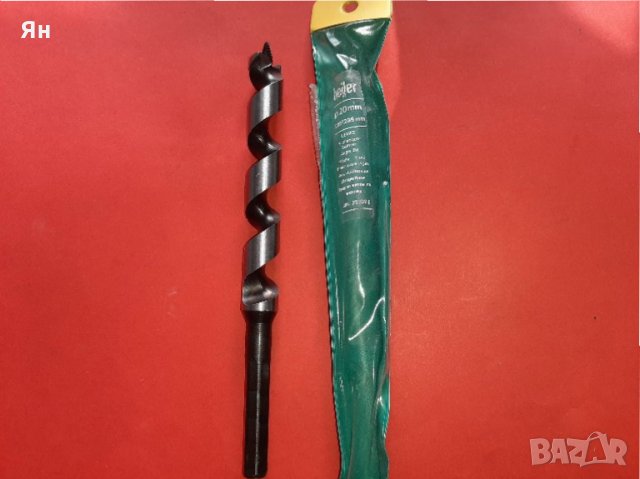 Качествено Усукано Спираловидно Свредло Бургия за Солидно Дърво/Греди/Талпи-20мм 