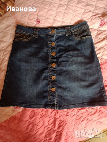 Сет от дънкова пола Морган и блуза за пролет/лято, снимка 3 - Поли - 54149793