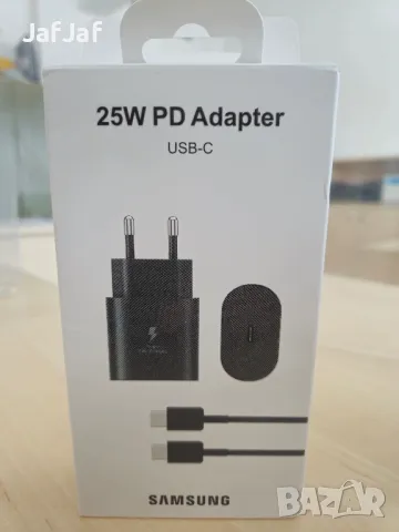 Оригинално Ново бързо зарядно Samsung 25W + кабел