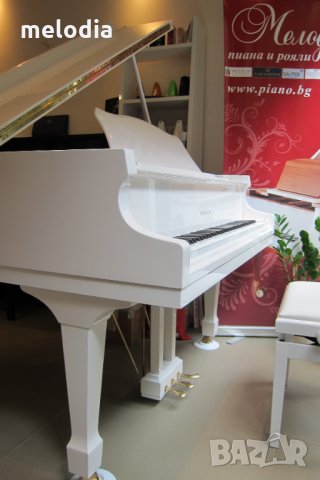 Нов бял роял SAMICK продава пиано магазин Мелодия, снимка 6 - Пиана - 12161339