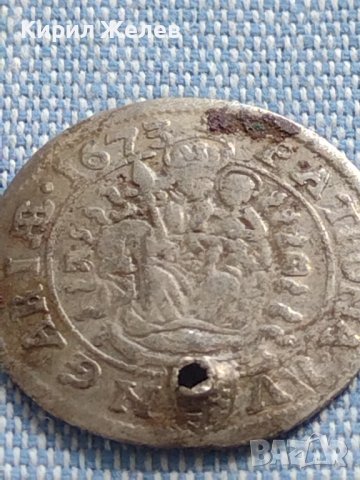 Сребърна монета 6 кройцера 1673г. Леополд първи Кремниц Унгария 13673, снимка 9 - Нумизматика и бонистика - 42890726