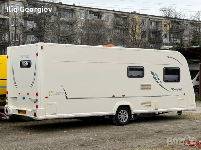 Каравана BAILEY OLYMPUS-Al-Tech-Bodyshell/ТЕНТА/MOVER/СЕПАРЕ-ФРЕНСКА СПАЛНЯ/СОЛАР/ДУШ КАБИНА, снимка 3 - Каравани и кемпери - 53981131