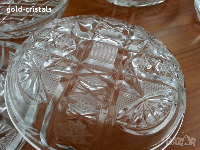 стари кристални чинии купички , снимка 5 - Антикварни и старинни предмети - 31723718