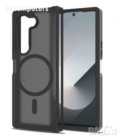 Калъф силикон мат MagSafe / Черен / за Samsung Z Fold 6 Баркод : 3132982