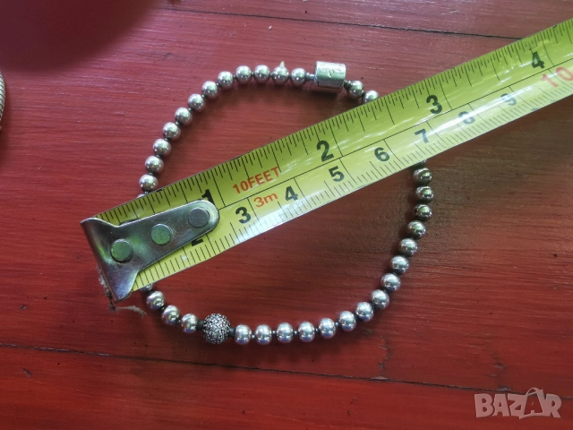 сребърна гривна Пандора PANDORA -2 БРОЯ И ВИСУЛКИ, снимка 5 - Гривни - 51626590