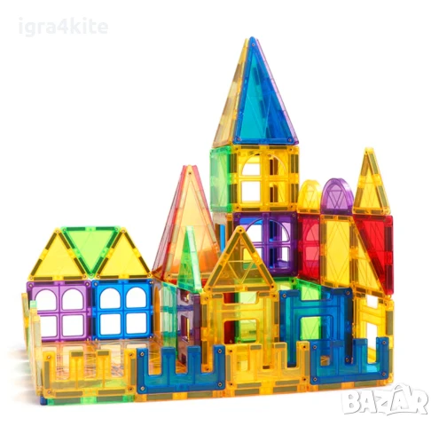 Налични нови магнитни конструктори и строители за изграждане на супер цени 80 ч. за 55лв, снимка 3 - Конструктори - 51044331