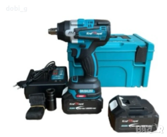 Комбиниран акумулаторен ударен гайковерт-винтоверт , снимка 2 - Винтоверти - 51184250