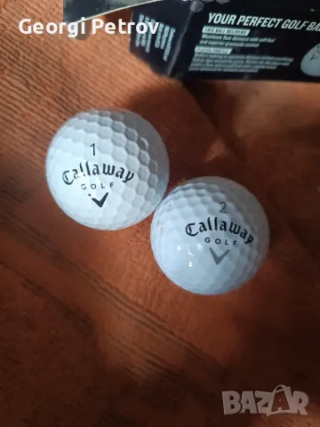 Четири голф топки