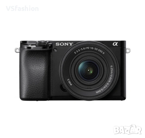 Фотоапарат Sony - a6100 + Обектив E PZ 16-50mm f/3.5-5.6 OSS II 