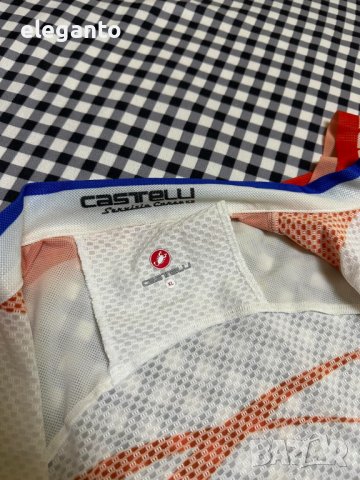 Castelli Aero race мъжко джърси за колоездене размер ХЛ, снимка 8 - Спортни дрехи, екипи - 44262222