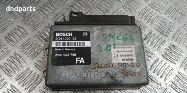 Компютър Opel Omega 2.0i 1995г. 0261200102 90233740 