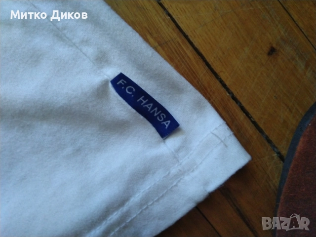 Ханза Рощок FC Hansa Rostock KIA КИА футболна тениска оригинална на фен шопа размер реален ХЛ памук, снимка 8 - Футбол - 51832276