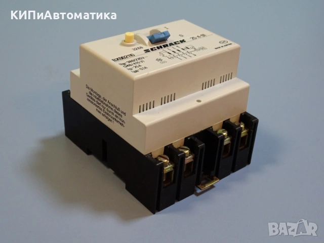 дефектнотокова защита SCHRACK 25-4-01 BX002110 current circuit breaker 25A 0.1A, снимка 6 - Резервни части за машини - 54344489
