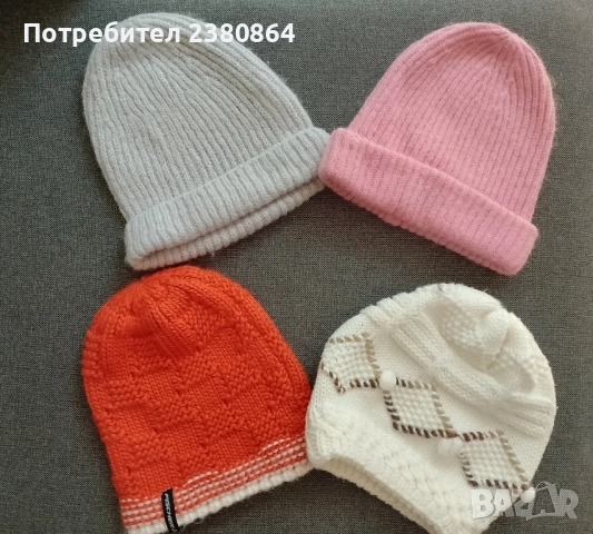 Нови шапчици за момиченца , снимка 3 - Шапки, шалове и ръкавици - 51521962