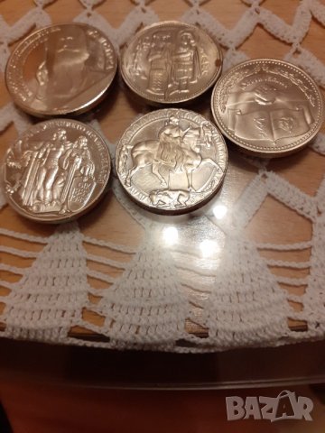юбилейни монети-5 броя, снимка 2 - Нумизматика и бонистика - 38072270