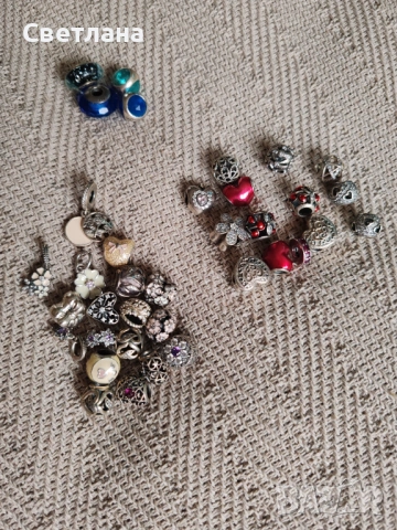 Талисмани Pandora , снимка 17 - Гривни - 36398861