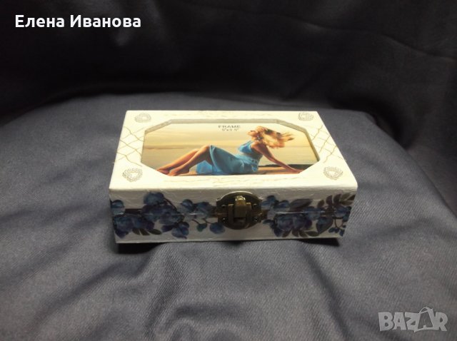 Дървена кутия за съхранение на бижута с ваша снимка #19, снимка 3 - Други - 25216345