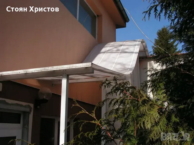 Навеси и покриви от поликарбонат, снимка 5 - Ремонти на покриви - 48651999
