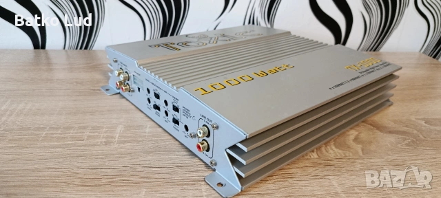 Усилвател Toxic TX-1000, снимка 5 - Ресийвъри, усилватели, смесителни пултове - 53977103