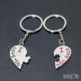 💘 Ключодържател двойка сърце и стрела за любимата/мия(2 ключодържателя), снимка 9