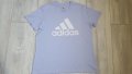Нова виолетова дамска тениска Adidas размер XL, снимка 4
