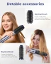 Нов Магически 6 в 1 Air Styler 1000W Сешоар Четка Къдрици Обем Жени Прическа, снимка 4