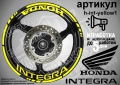 Honda Integra кантове и надписи за джанти, снимка 10