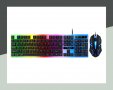 Комплект RGB клавиатура + мишка T-Wolf TF230, снимка 2