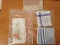 Нови битови покривки, възглавница, кърпички, карета, дантели - ръчна бродерия, везани салфетки, снимка 8
