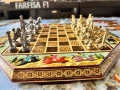 Ретро шах с метални фигури , снимка 4