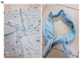 Дамски шал изработен от памук, снимка 15