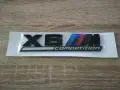BMW X6 M Competition черна емблема лого, снимка 1