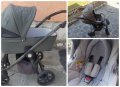 Детска количка Roan Coss 2 в 1 + съвместимо столче за кола, снимка 1 - Детски колички - 37710024