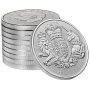 сребърна монета  1 oz оз royal arms инвестиционно сребро, снимка 1 - Нумизматика и бонистика - 42148302