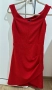 Елегантна червена рокля, снимка 1