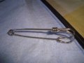 СРЕБРИСТА ВИНТИДЖ ФИБУЛА АРТ - ИГЛА СТИЛЕН КЛАСИЧЕСКИ НАКИТ 30011, снимка 3