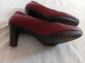 Тъмночервени обувки на TAMARIS естествена кожа, снимка 6