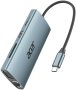 Нов 9 в 1 USB C Хъб с PD Зареждане, HDMI 4K, Ethernet Адаптер Докинг, снимка 1 - Мрежови адаптери - 44395442