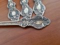 Руски посребрени лъжички за кафе мнц, снимка 6
