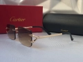 Cartier мъжки дамски слънчеви очила 2 цвята унисекс, снимка 9