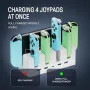 Нова Бърза Switch TV Dock 4K HDMI Зарядно с 7 LED цвята USB станция, снимка 5