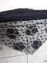 Дантела, черна с размери 1,49/1,40 см., снимка 2