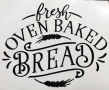Стикер от винил / фолио за декорация Fresh oven baked bread