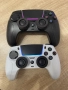 Комплект 2 бр. Безжични джойстици / контролери за PS4 / PC (RGB подсветка), снимка 1