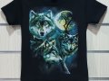 Нова детска тениска с дигитален печат Вълци, пълнолуние, Серия вълци, снимка 6