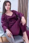 Дамски Кадифени пижами от 3 части, снимка 4