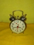 Стар Китайски настолен часовник , будилник Diamond с 2 Камбани, снимка 2